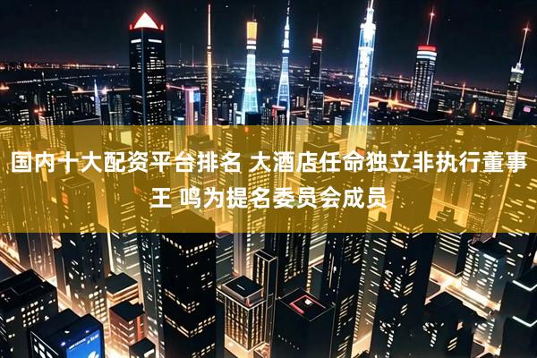 国内十大配资平台排名 大酒店任命独立非执行董事王 鸣为提名委员会成员